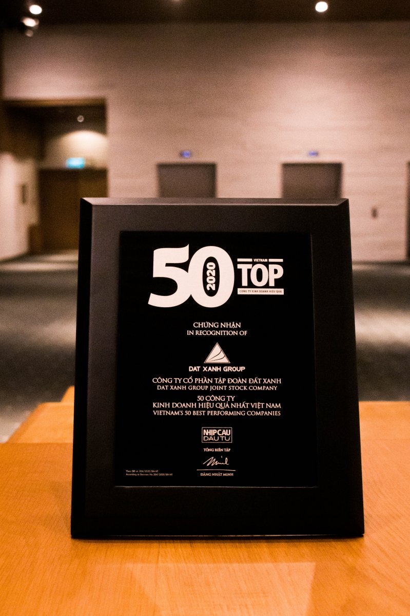 Danh hiệu “Top 50 công ty kinh doanh hiệu quả nhất Việt Nam năm 2019” là thành quả từ những nỗ lực không ngừng của Ban lãnh đạo và toàn thể cán bộ nhân viên Tập đoàn trong suốt thời gian qua.