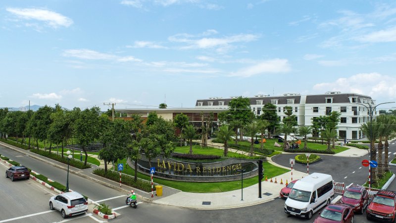 Hình ảnh thực tế biệt thự mẫu tại La Vida Residences. Ảnh: Property X