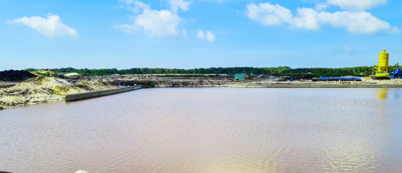 Kênh đào Lagoon đang được triển khai.