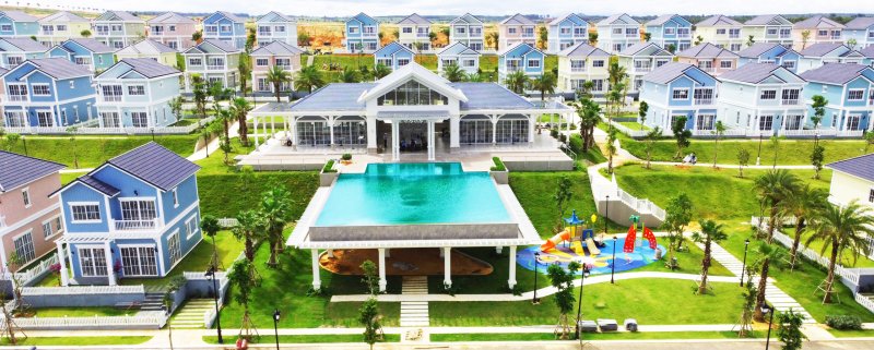 Các căn biệt thự second home Florida đã bắt đầu bàn giao. (Ảnh thực tế dự án)
