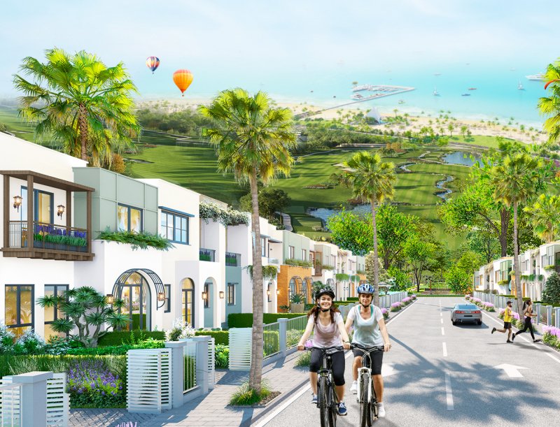 Ocean Residence được bao bọc trọn vẹn trong vòng tròn không gian xanh có tổng diện tích lên đến 31,3 ha