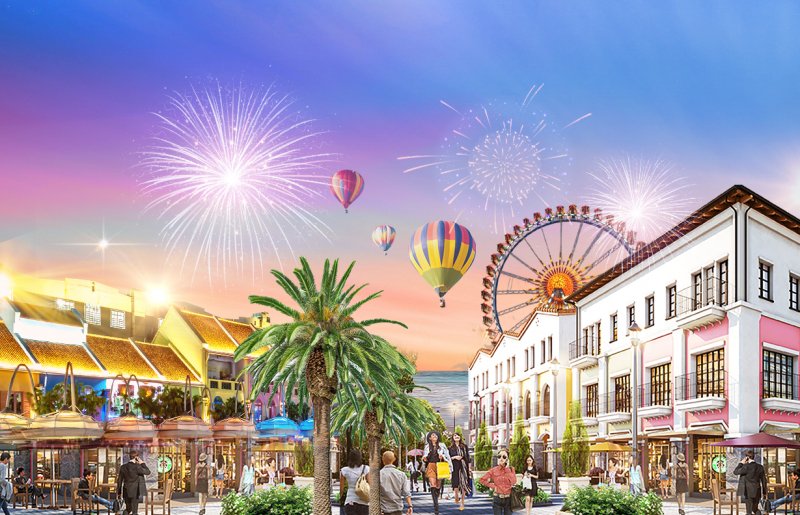 Phối cảnh NovaWorld Phan Thiet – Siêu thành phố Biển – Du lịch – Sức khỏe quy mô 1,000ha của Novaland