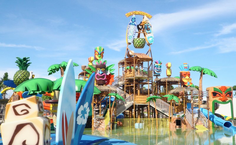 Công viên giải trí Tropicana Park đầu tiên tại khu vực Hồ Tràm có quy mô khoảng 17ha