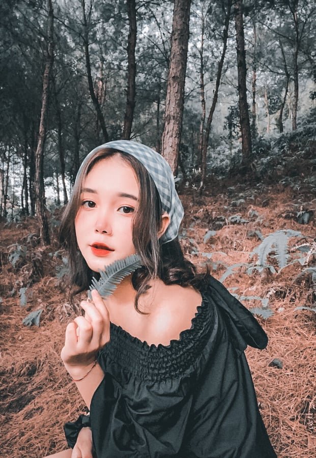 Chia sẻ về cơ duyên đến với nghề mẫu ảnh, Kiều Linh cho biết: 