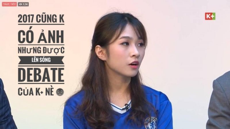 Xuất hiện trên sóng truyền hình, Minh Châu thu hút bởi vẻ đẹp còn xinh hơn trong ảnh.