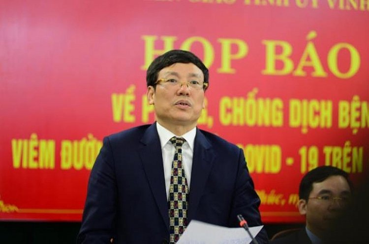 Tân Chủ tịch UBND tỉnh Vĩnh Phúc. (Ảnh: thoidai)