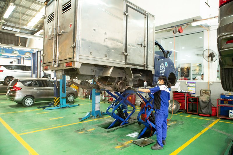 2. Khách hàng dễ dàng bảo dưỡng và thay thế phụ tùng chính hãng tại các đại lý Suzuki