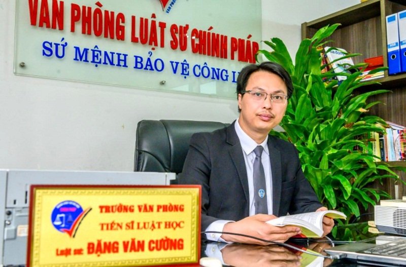 Tiến sĩ – Luật sư Đặng Văn Cường.