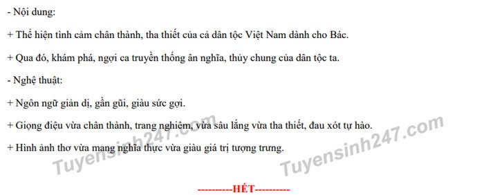 Gợi ý Đáp án đề thi lớp 10 môn Văn tỉnh Quảng Bình năm 2022