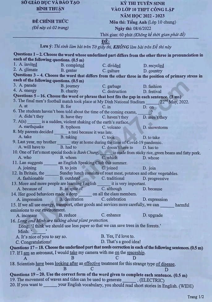 de-thi-vao-lop-10-anh-binh-thuan-2022-1-result