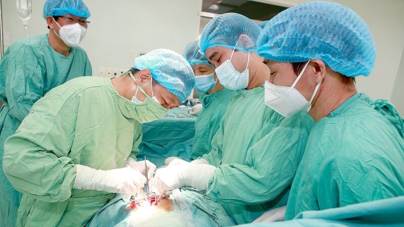 Ca hiến tạng sau khi chết não đầu tiên ở miền Trung - Tây Nguyên. Ảnh: BVCC