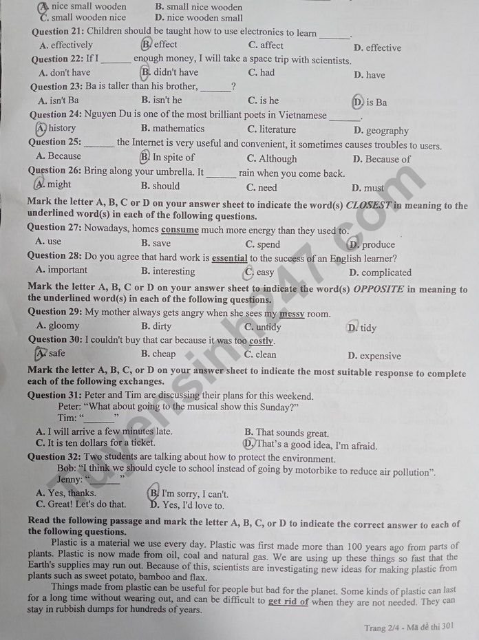 de-thi-vao-lop-10-mon-anh-thai-binh-2022-2-result