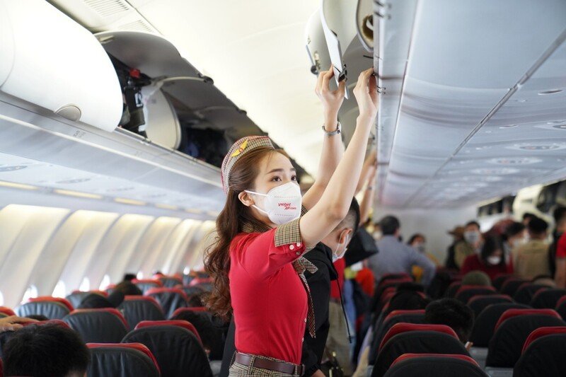 Tiếp viên Vietjet