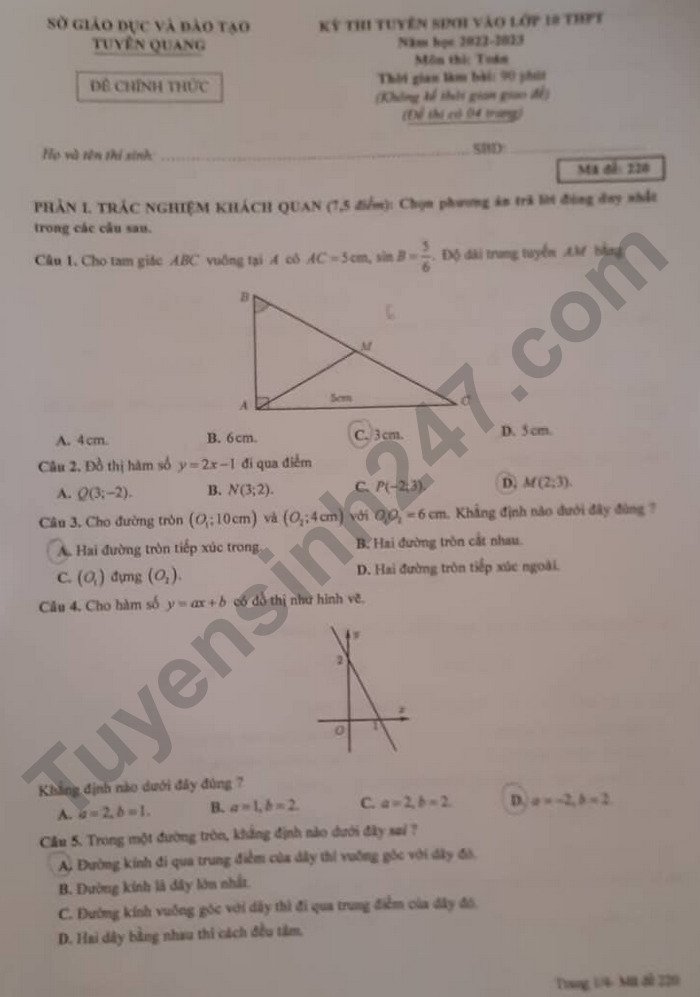 de-thi-vao-10-toan-tuyen-quang-2022-1-1-result