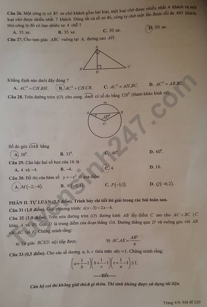 de-thi-vao-10-toan-tuyen-quang-2022-4-1-result