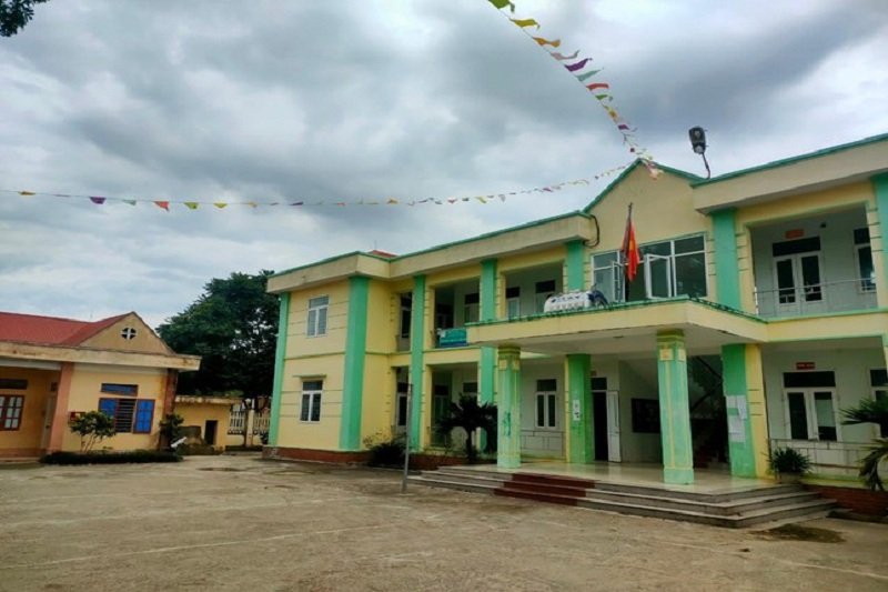 Trụ sở UBND xã Thành Mỹ (Thạch Thành, Thanh Hóa).