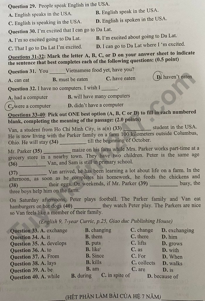 de-thi-vao-10-anh-tien-giang-2022-4-result