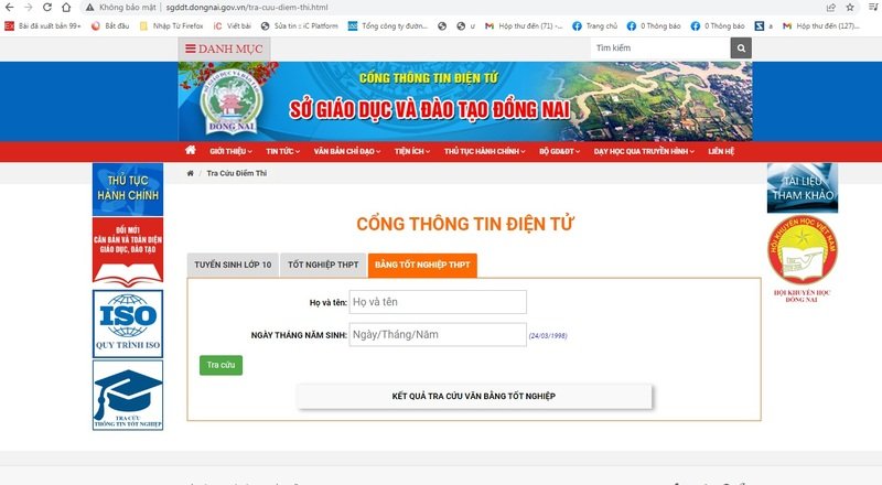 Tra cứu điểm thi vào lớp 10 tỉnh Đồng Nai năm học 2022 - 2023 bằng nhiều cách