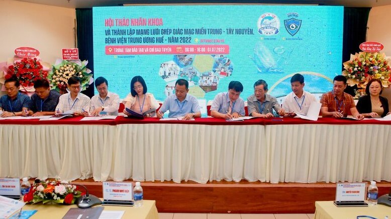 Ra mắt mạng lưới ghép giác mạc khu vực miền Trung - Tây Nguyên.