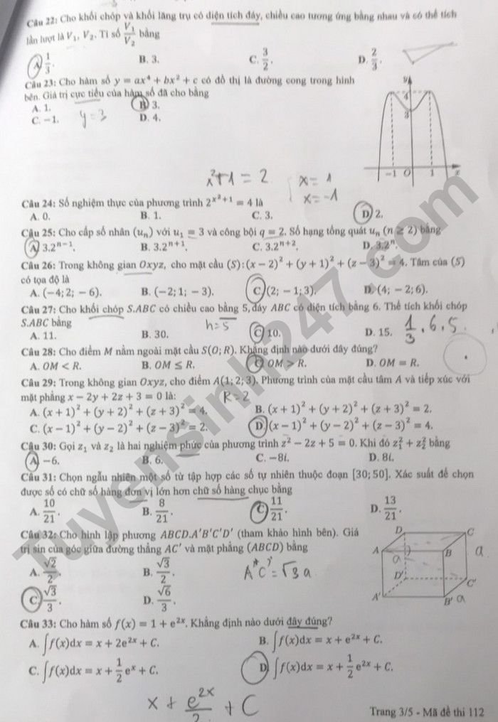 de-thi-tot-nghiep-2022-mon-toan-ma-112-3-result