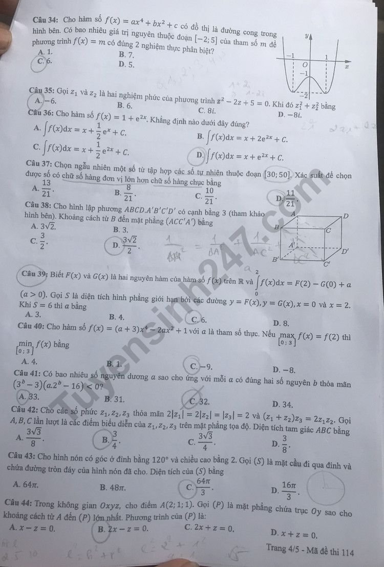 de-thi-tot-nghiep-mon-toan-2022-ma-114-4-result