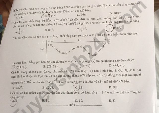 de-thi-tot-nghiep-mon-toan-2022-ma-119-5-result