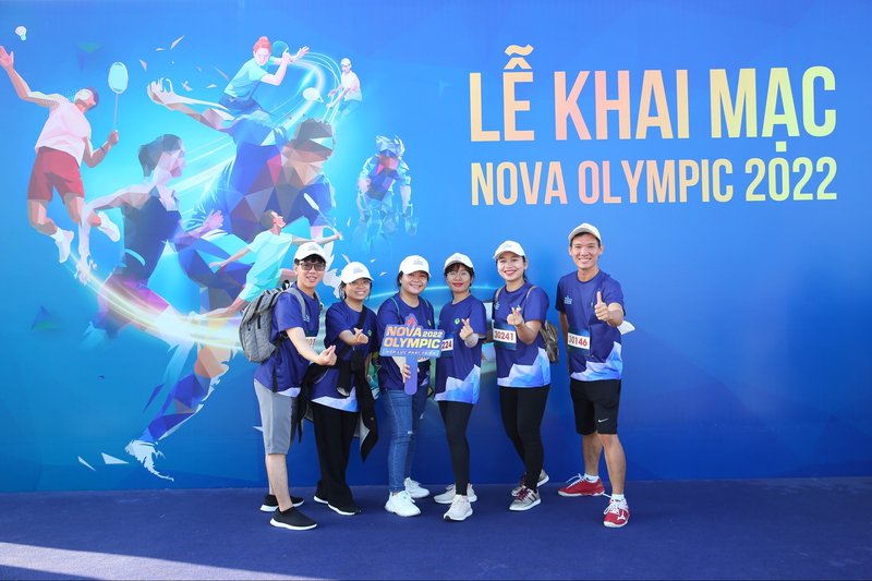 Mỗi màu áo đến từ 1 công ty trong hệ thống NovaGroup nhưng chung 1 tinh thần Hợp lực phát triển