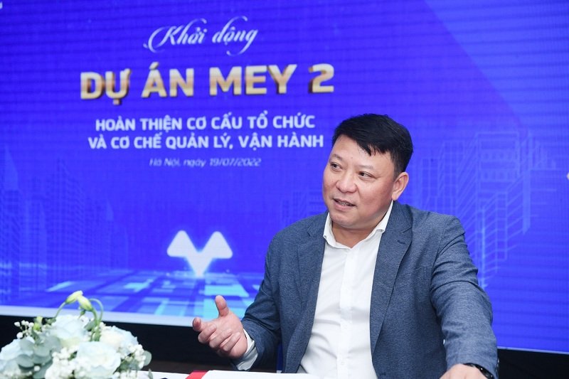 Ông Hoàng Việt Cường - Giám đốc Dịch vụ tư vấn Doanh nghiệp PwC Việt Nam, Lãnh đạo Dự án chia sẻ tại sự kiện.