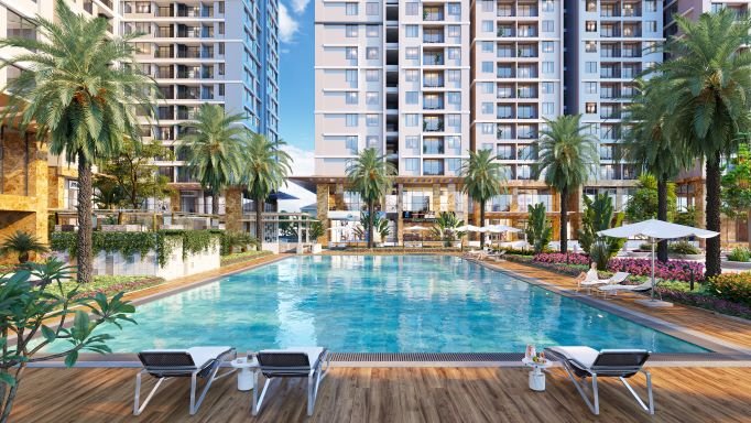 Hanoi Melody Residences_ Hồ bơi Aqua Melody