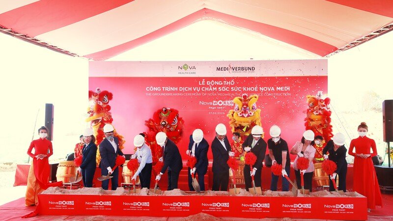 Công trình dịch vụ chăm sóc sức khỏe Nova Medi tại NovaWorld Phan Thiet kỳ vọng sẽ mang đến cho cộng đồng dịch vụ y khoa tiên tiến khi đi vào hoạt động trong quý II/2023