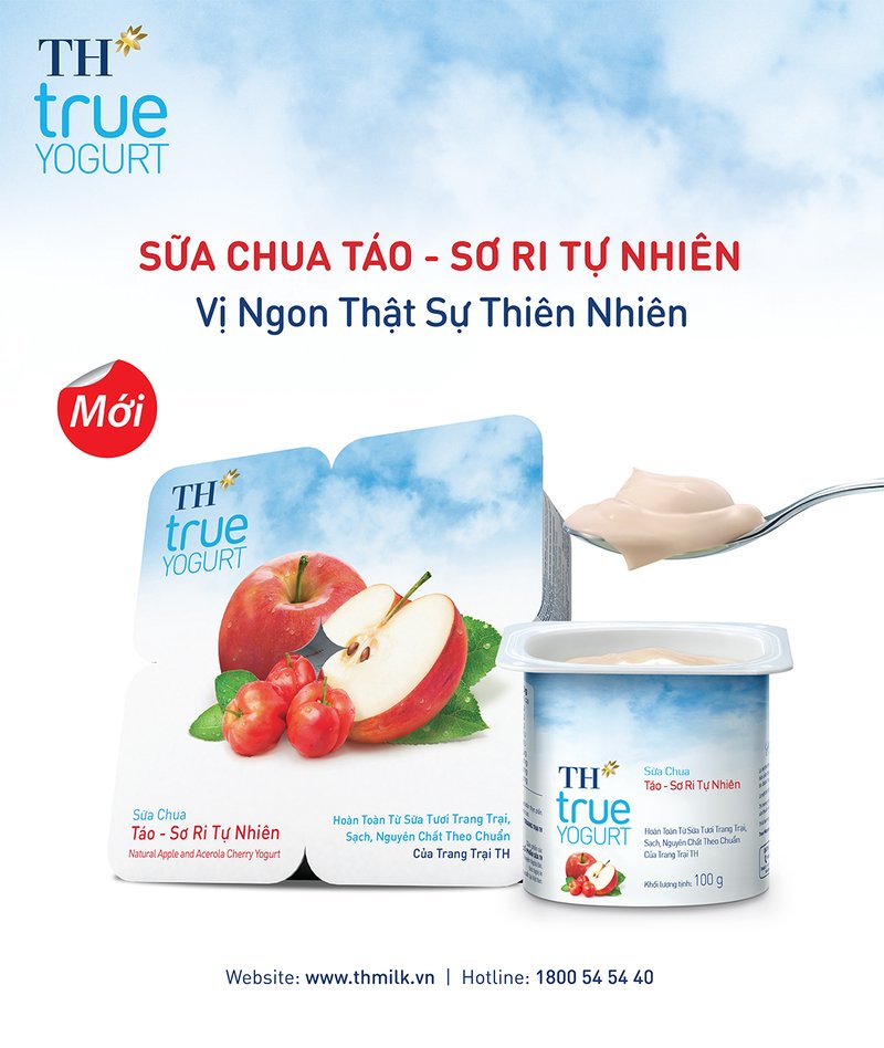 Sữa Chua Táo - Sơ Ri