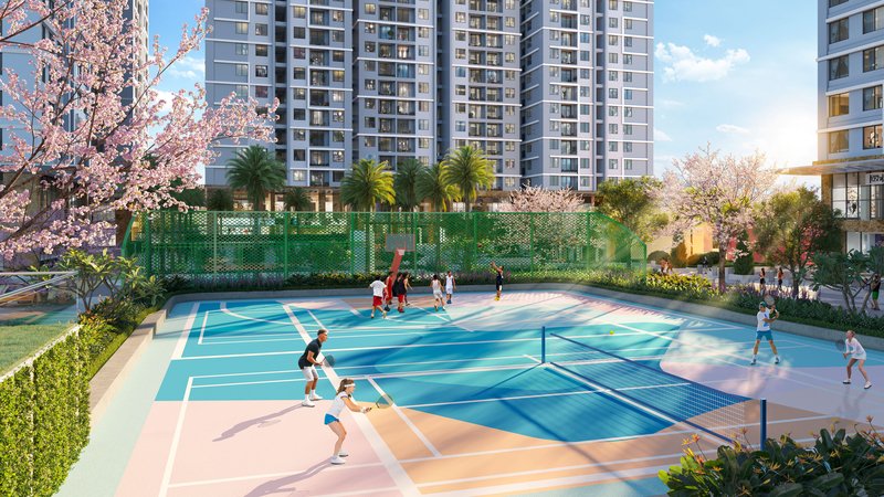 Con trẻ được rèn luyện sức khỏe với nhiều bộ môn thể thao