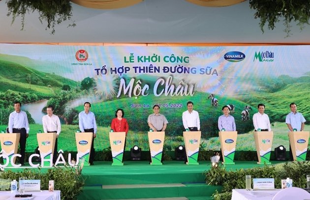 Dự án Thiên đường sữa Mộc Châu chính thức khởi công vào tháng 5.2022