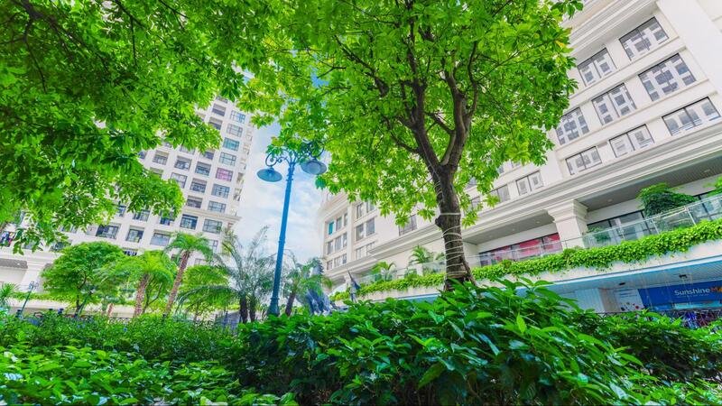 Vườn ban mai Sunshine Garden là nơi giúp cư dân “xả stress”, tái tạo năng lượng tích cực