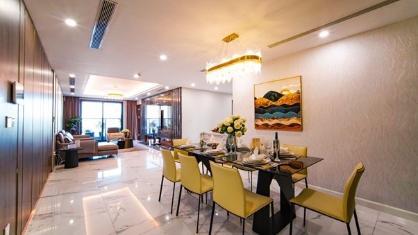 Diện tích rộng rãi, Sunshine Center phù hợp với các gia đình đa thế hệ