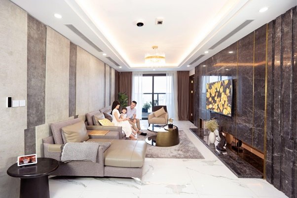 Hệ thống đèn, rèm cửa… tại tất cả các phòng được kích hoạt qua một nút chạm
