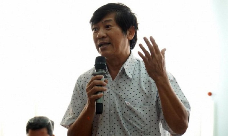 Ông Hồ Hoàng Hùng - Cha của nữ sinh Hoàng Anh. (Ảnh: PL TPHCM).
