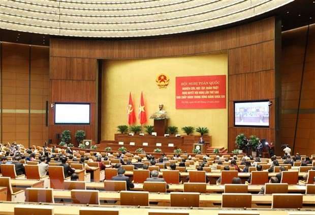 Quang cảnh hội nghị. (Ảnh: Phương Hoa/TTXVN)