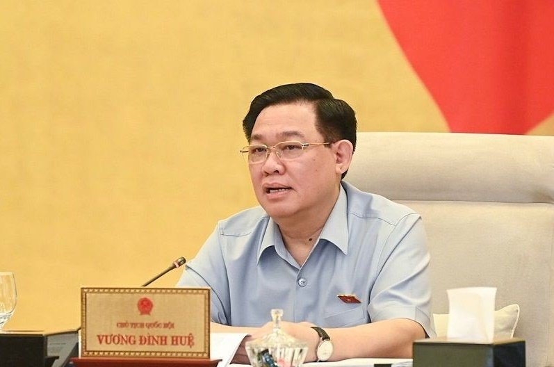 Chủ tịch Quốc hội Vương Đình Huệ.