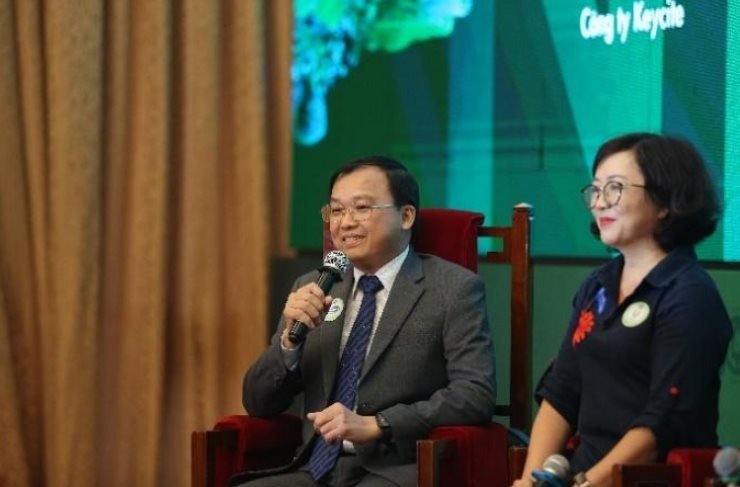 Ông Lê Thành Liêm – Giám đốc điều hành Tài chính Vinamilk, chia sẻ về thực tế triển khai các chiến lược phát triển bền vững tại Vinamilk