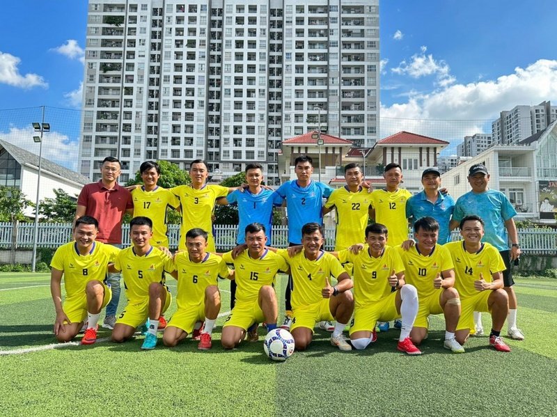Đội tuyển Công đoàn DKVN tập trung tại TP HCM để tập luyện, thi đấu giao hữu