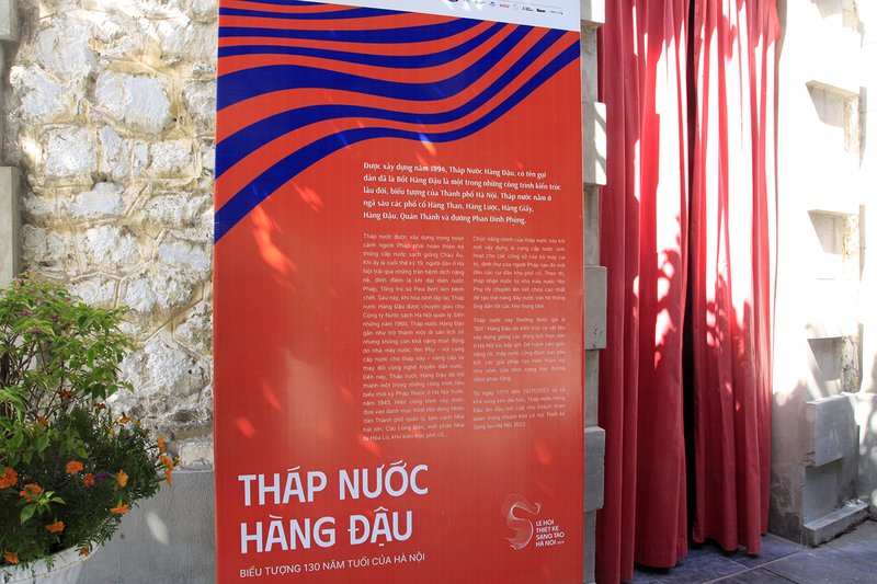 Sau nhiều năm gần như bị 'bỏ quên', tháp nước Hàng Đậu trở thành không gian văn hóa mở cửa đón chào người dân và du khách đến thăm từ ngày 17/11/2023.