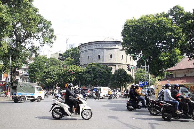 Tháp nước Hàng Đậu tôn vinh vẻ đẹp và di sản văn hóa của Thủ đô Hà Nội.