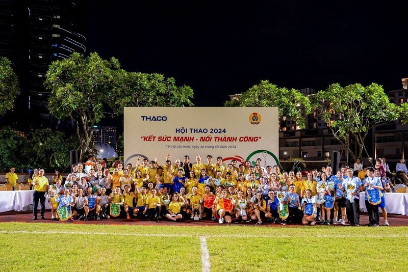 Hội thao 'Kết sức mạnh - Nối thành công' năm 2024 được triển khai trên toàn hệ thống THACO