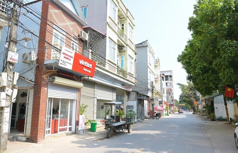 Xã Vĩnh Sơn mang dáng dấp một khu phố sầm uất