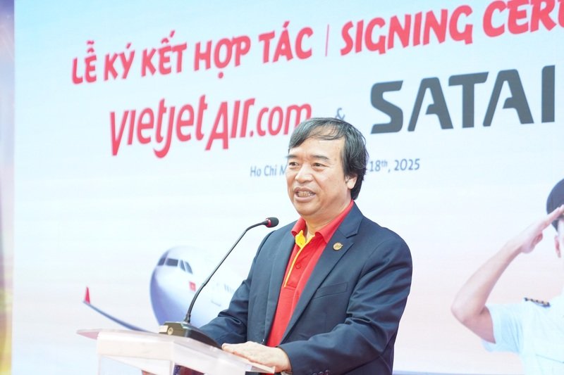 Phó Tổng giám đốc Vietjet Nguyễn Đức Thịnh cho biết hợp tác sẽ trợ lực Vietjet khi hãng đang mở rộng đội bay và mạng bay toàn cầu