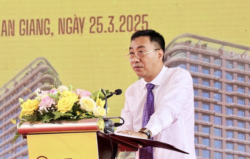 Ông Nguyễn Anh Tuấn, Phó Tổng Giám đốc Tập đoàn T&T Group phát biểu tại sự kiện