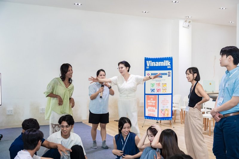 Một góc workshop “Ươm mầm tài năng” (Ảnh: Thành Huy).