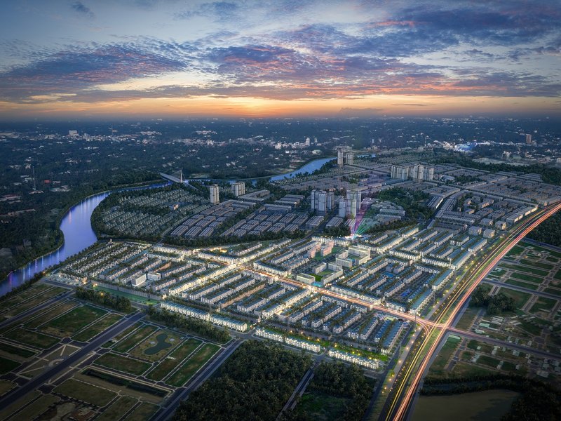  Dự án sở hữu vị trí “tam cận” lý tưởng: cận thị, cận giang, cận lộ.