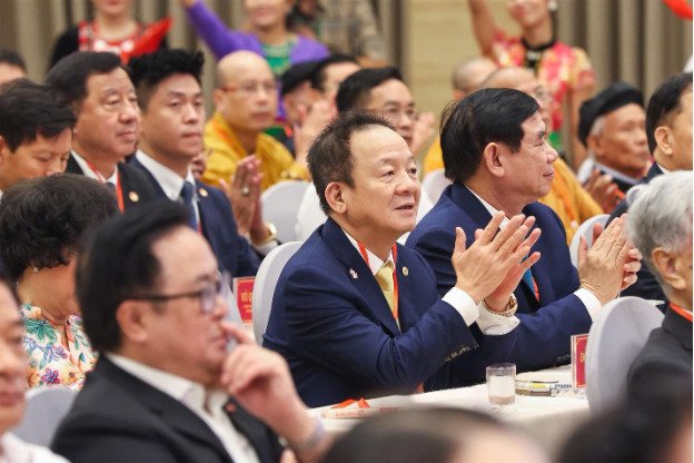  Doanh nhân Đỗ Quang Hiển, Nhà sáng lập, Chủ tịch Điều hành Tập đoàn T&T Group tại Hội nghị.